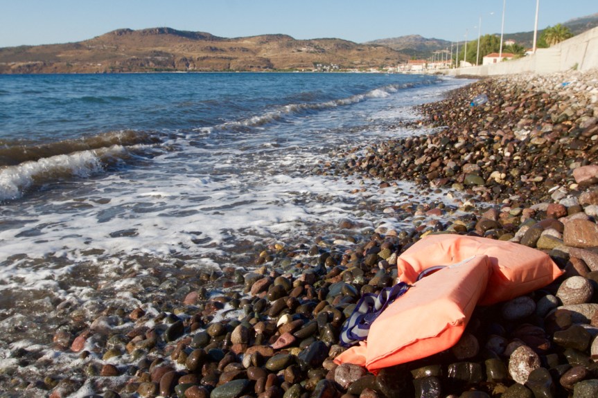 1 Lesbos ©Vluchtelingen in Europa